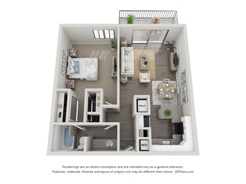 3124 South Main Street Studio-2 Beds Apartment, Townhouse for Rent - Photo Gallery 38